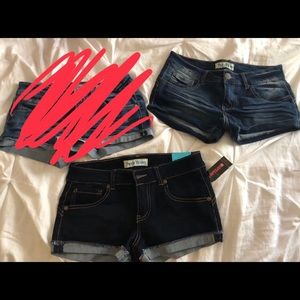 Paris Blues Shorts Bundle// Size: 5&7